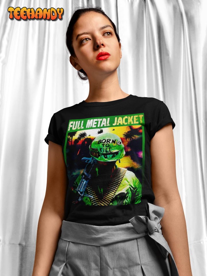 Full Metal Jacket Soft Movie Poster T Shirt