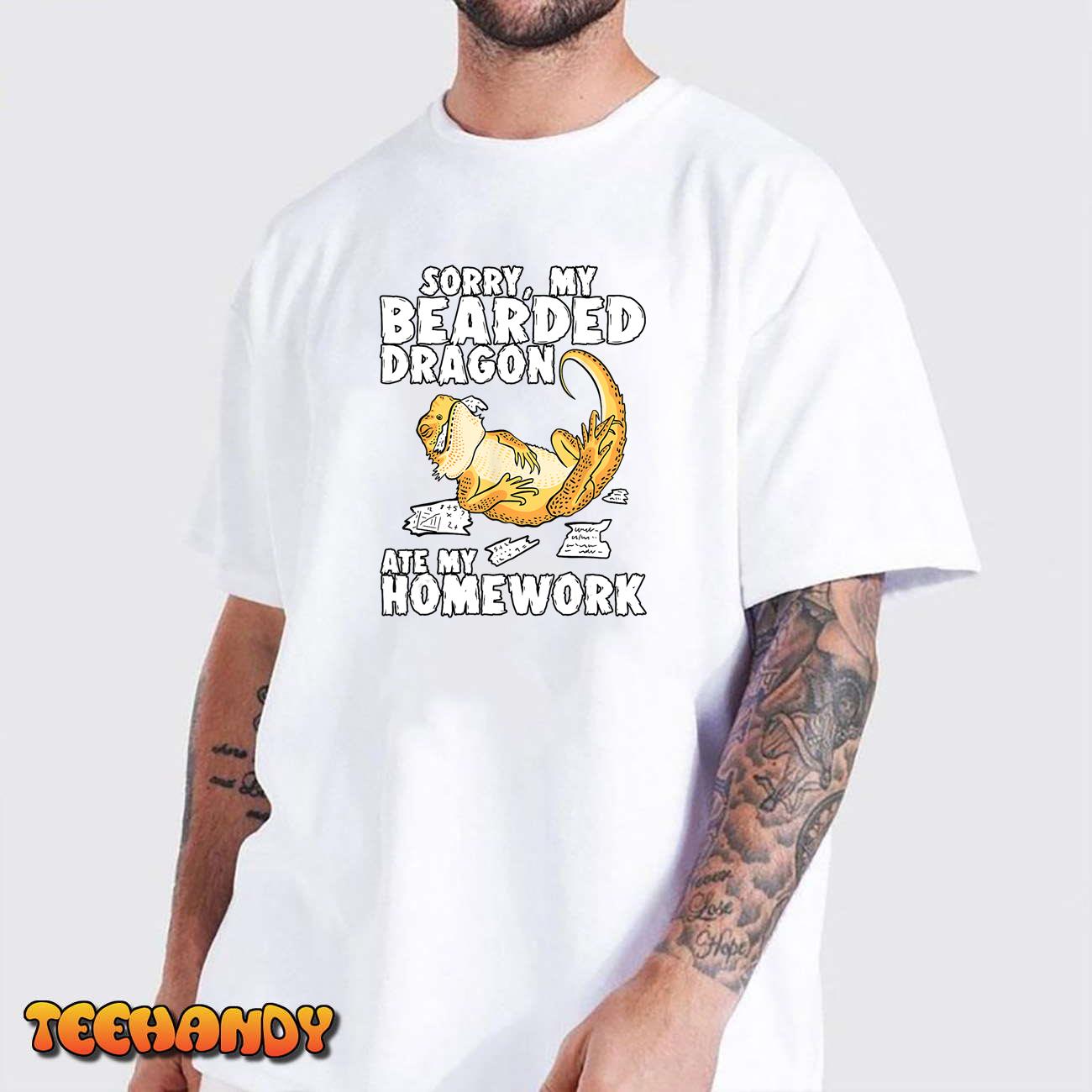 Funny Bearded Dragon, Reptile, Funny Lizard, Bearded Dragon T-Shirt