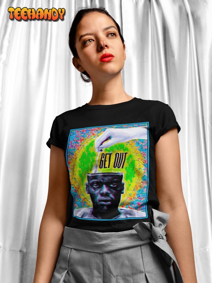 Get Out Movie Poster Fan Art Graphic T Shirt