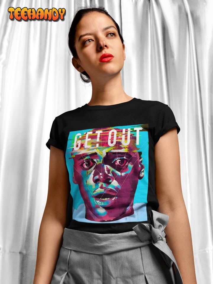 Get Out Soft T-Shirt, Get Out Movie Poster Shirt, Horror Movie Fan T Shirt