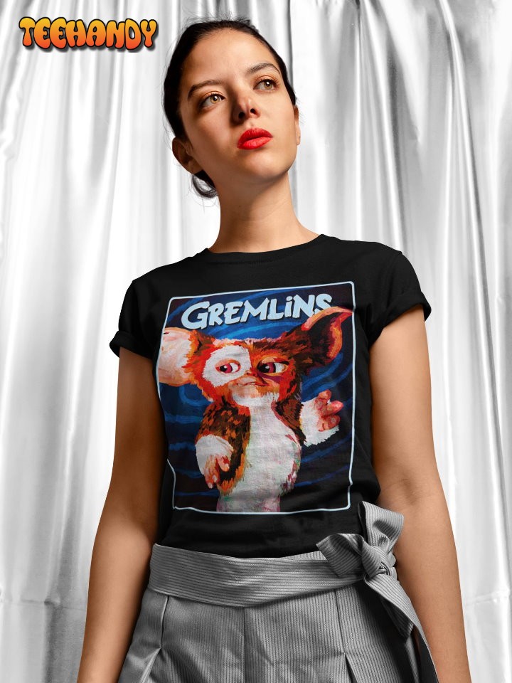 Gremlins Movie Poster Style Soft T Shirt, Vintage Gremlins Movie Shirt