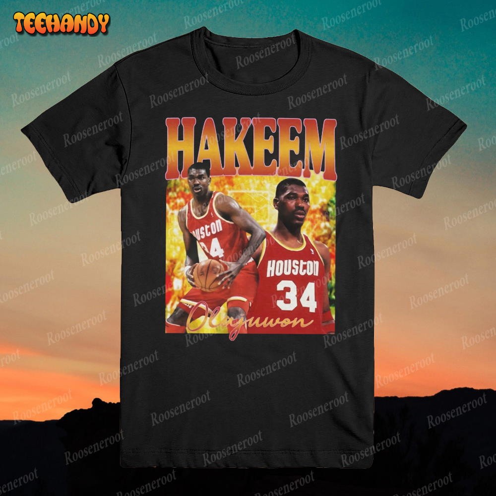 Hakeem Olajuwon Shirt Vintage