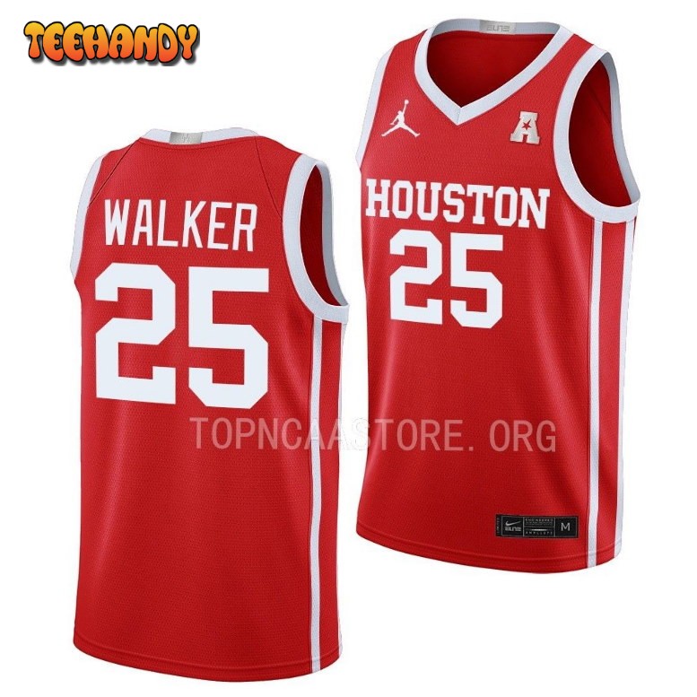 Houston Cougars Jarace Walker 2023 Scarlet College Basketball Jersey