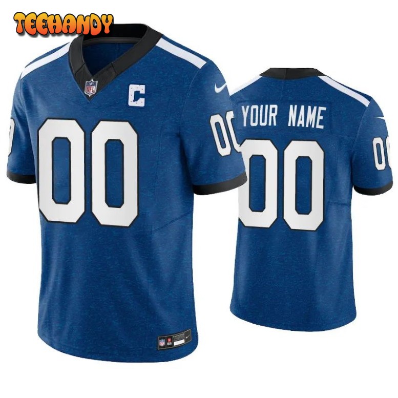 Indianapolis Colts Custom Indiana Nights Royal Limited Jersey