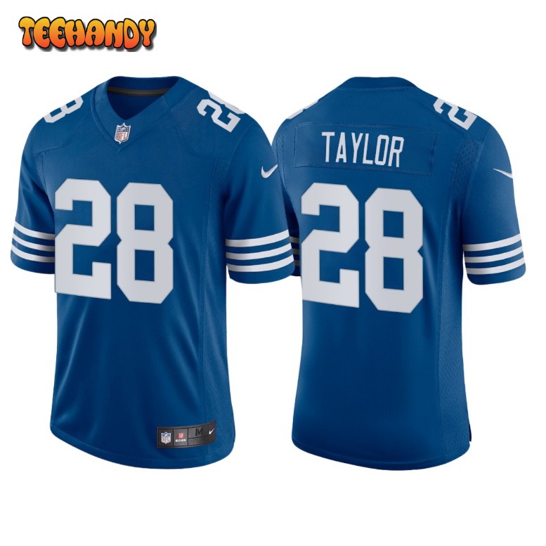 Indianapolis Colts Jonathan Taylor Royal Throwback Limited Jersey