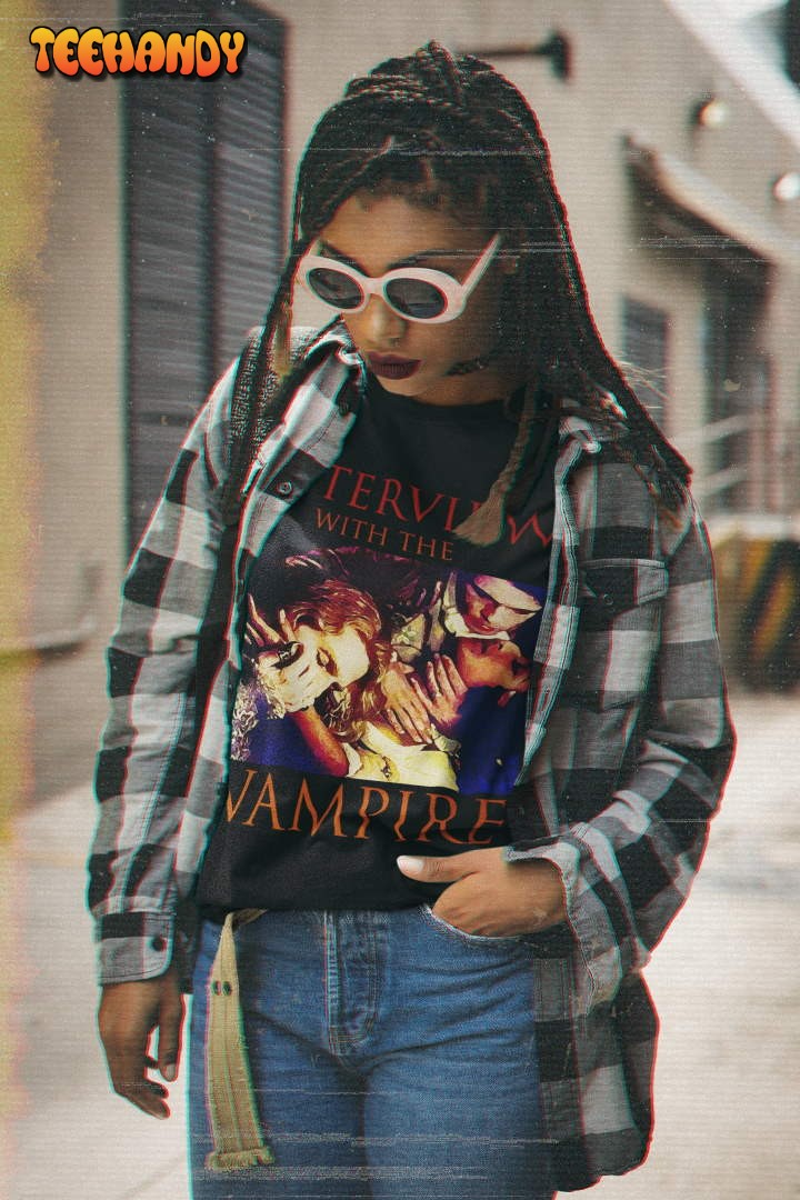 Interview with the Vampire Movie Poster T Shirt, 90s Horror Movie Shirt