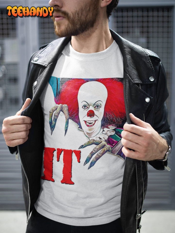 IT Stephen King’s IT Movie Poster T Shirt, Horror Movie Graphic T Shirt