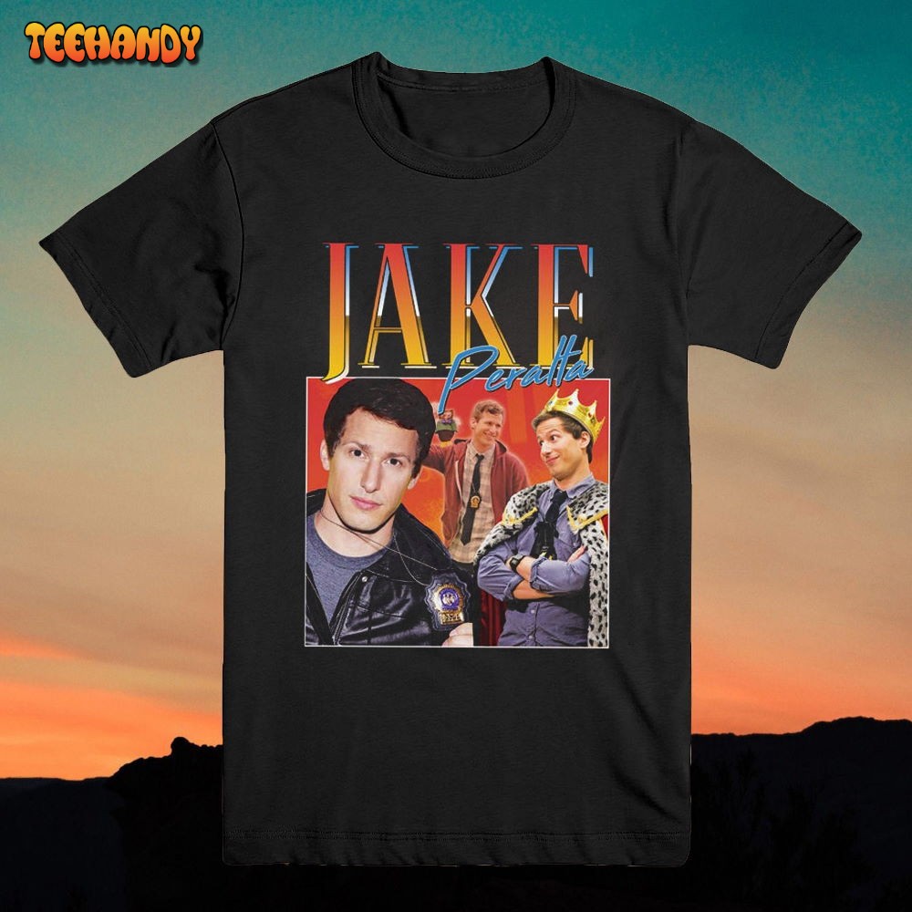 Jake Peralta T Shirt Vintage Jumper Funny Brooklyn Nine Show Retro Shirt