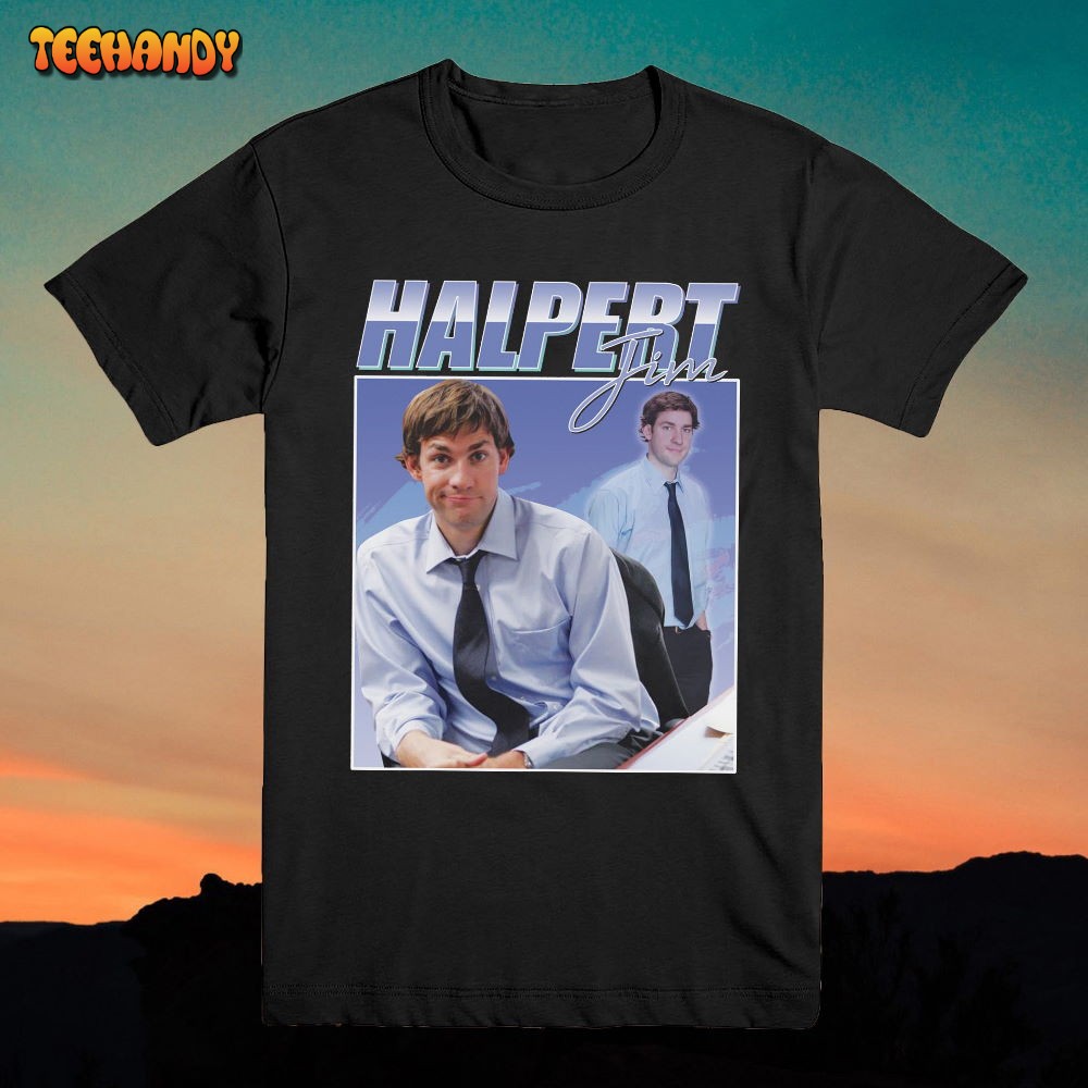 Jim Halpert Vintage T Shirt Homage T-shirt