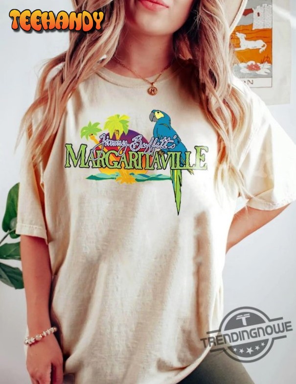 Jimmy Buffett Shirt Margaritaville Shirt Jimmy Buffett Parrot T-Shirt