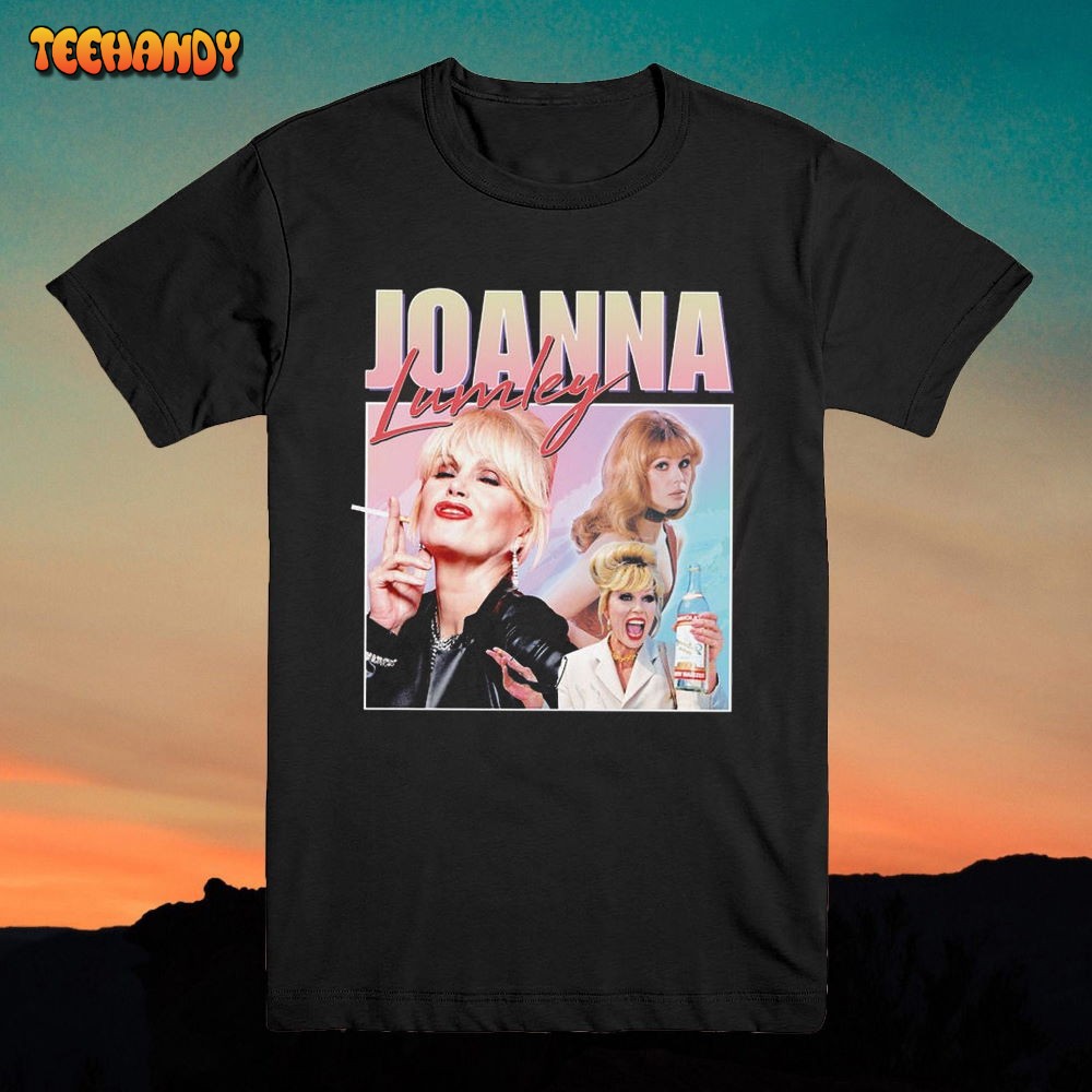 Joanna Lumley T-shirt Vintage Style Top Shirt