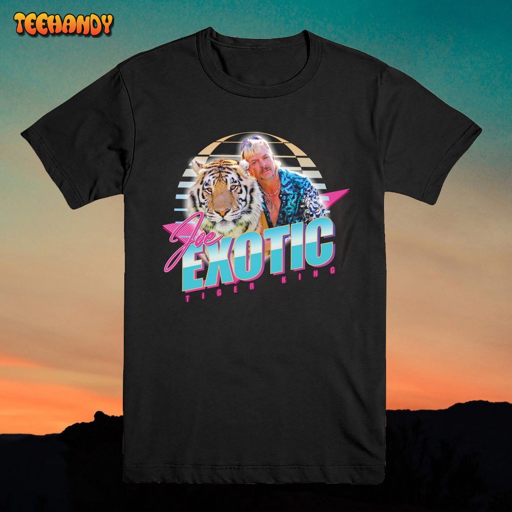 Joe Exotic Vintage Shirt Tiger King 80’s T-shirt