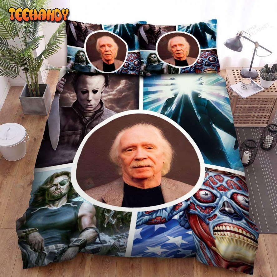 John Carpenter And His Favorite Movie Spread Comforter Bedding Sets