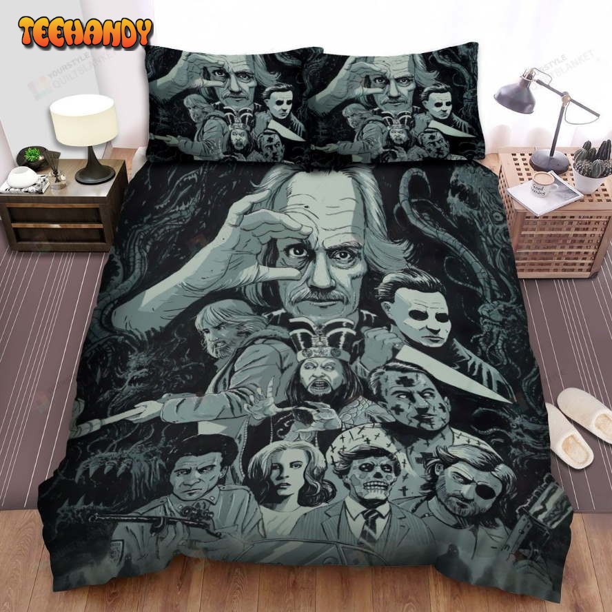 John Carpenter Movie Photo Spread Comforter Duvet Cover Bedding Sets