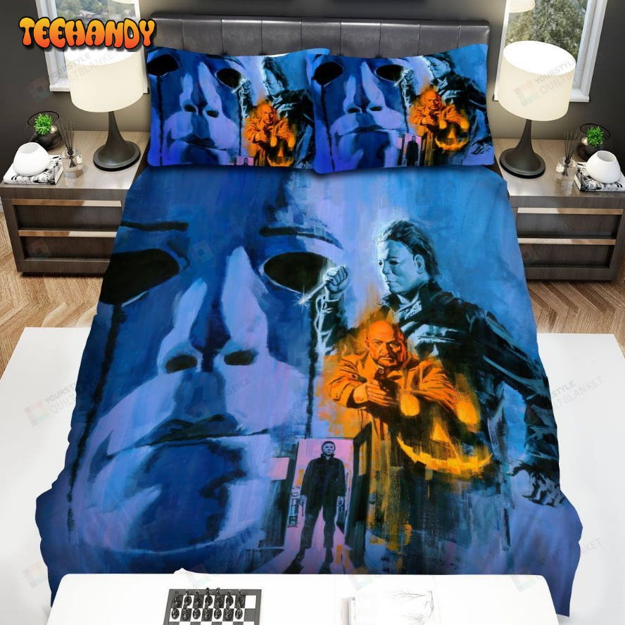 John Carpenter Terror Movie Spread Comforter Duvet Cover Bedding Sets