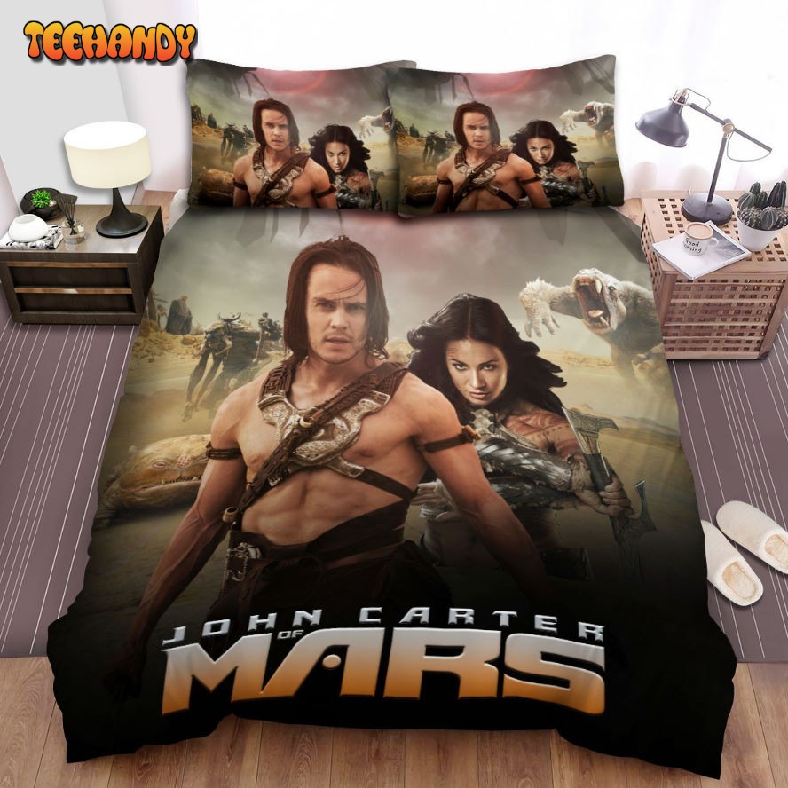 John Carter (2012) John Carter &amp Dejah Thoris Poster Ver 1 Bedding Sets