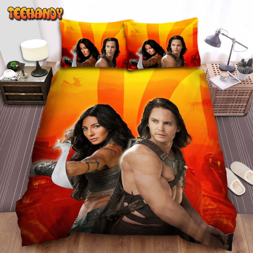 John Carter (2012) John Carter &amp Dejah Thoris Poster Ver 2 Bedding Sets