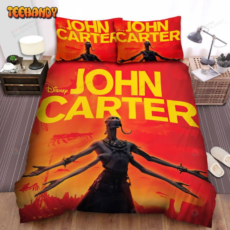 John Carter (2012) Movie Poster Ver 3 Spread Comforter Duvet Cover Bedding Sets