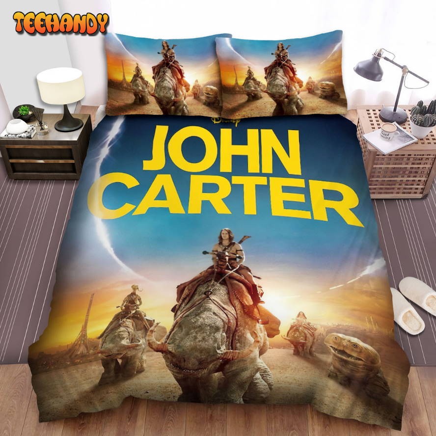 John Carter (2012) Movie Poster Ver 4 Spread Comforter Duvet Cover Bedding Sets