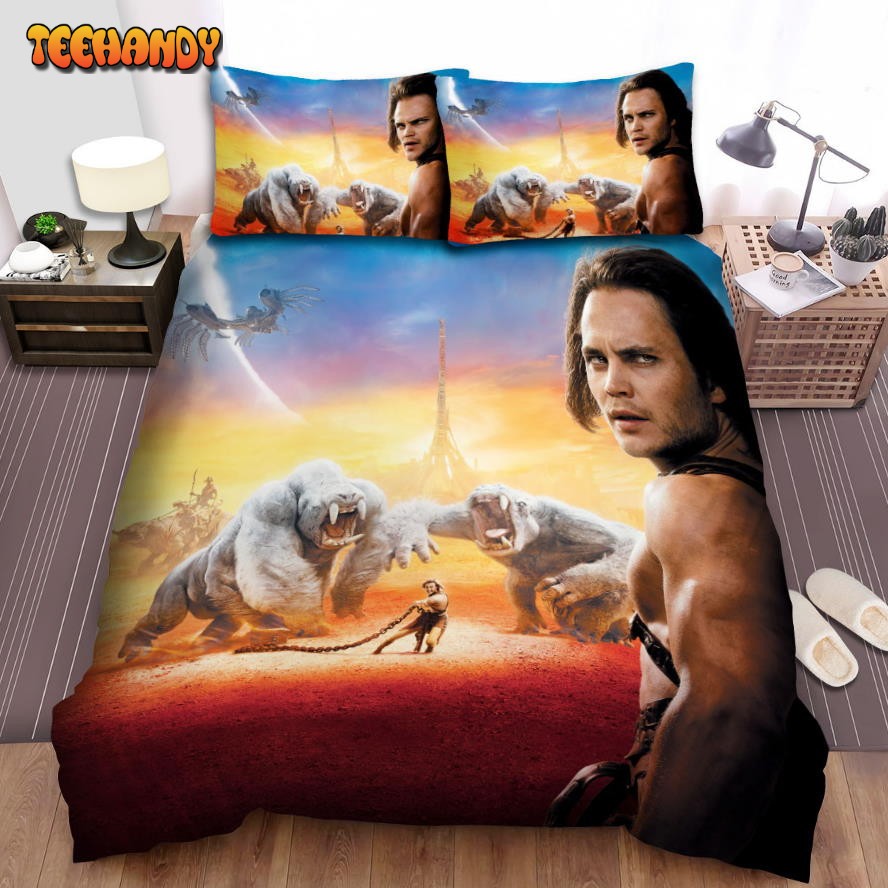 John Carter (2012) Movie Poster Ver 6 Spread Comforter Duvet Cover Bedding Sets