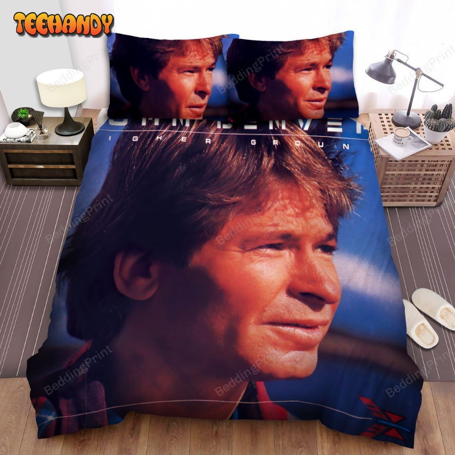 John Denver Album Higher Ground Bed Sheets Duvet Cover Bedding Sets