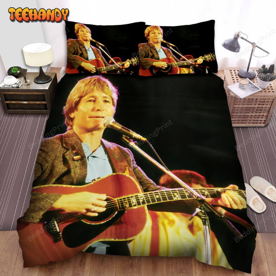 John Denver Album Live Bed Sheets Duvet Cover Bedding Sets