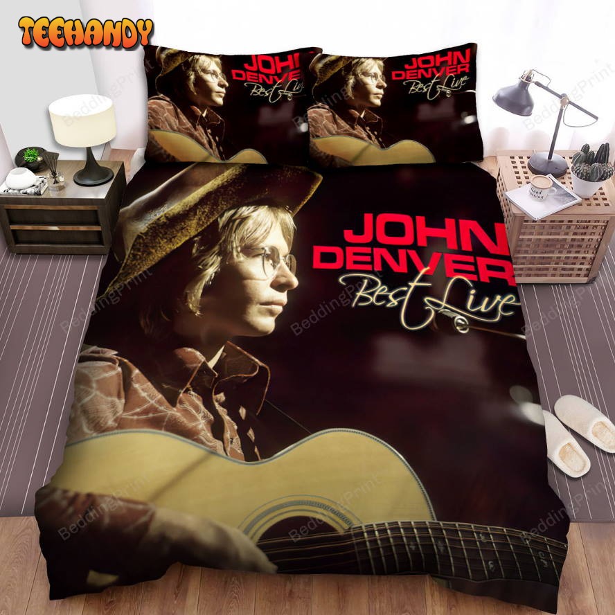 John Denver Album Live In The U.S.S.R Bed Sheets Duvet Cover Bedding Sets