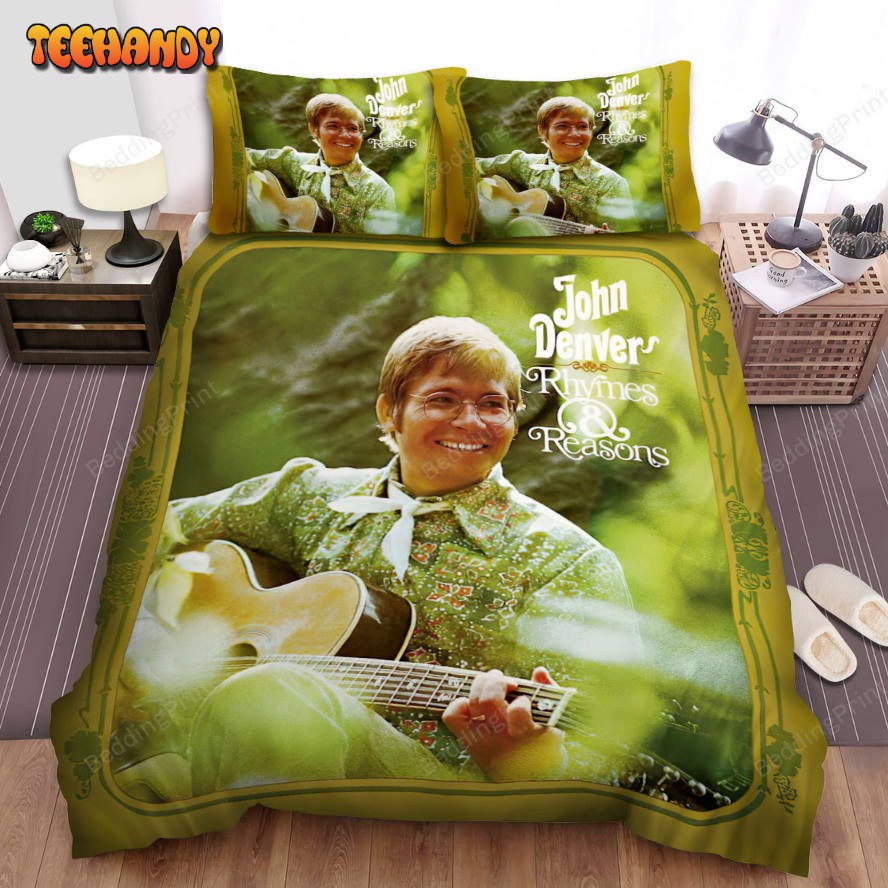 John Denver Album Rhymes And Reasons Duvet Cover Bedding Sets