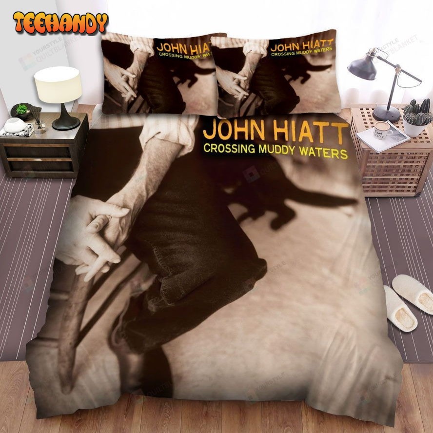 John Hiatt Music Crossing Muddy Waters Album Comforter Bedding Sets