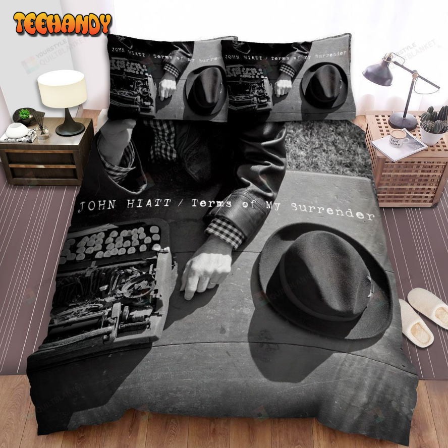 John Hiatt Music Terms Of My Surrender Album Comforter Bedding Sets