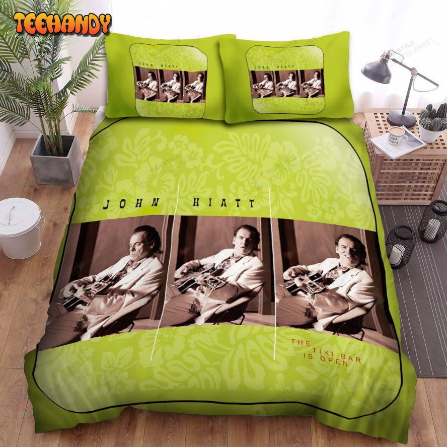 John Hiatt Music The Tiki Bar Is Open Album Spread Comforter Bedding Sets