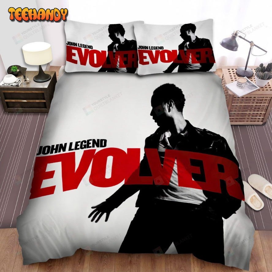 John Legend Evolver Album Cover Spread Comforter Bedding Sets