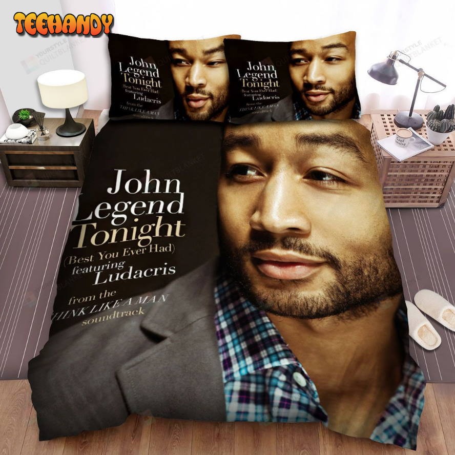 John Legend Tonight Album Cover Spread Comforter Bedding Sets