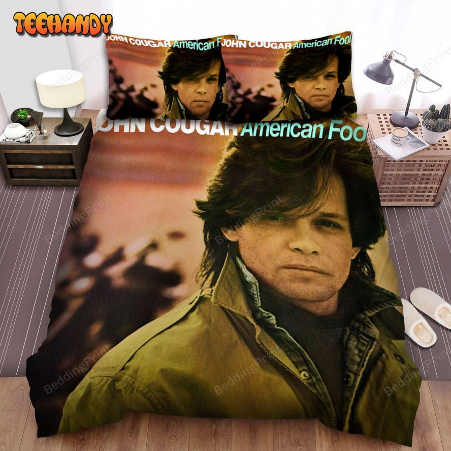 John Mellencamp Album American Fool Bed Sheets Duvet Cover Bedding Sets