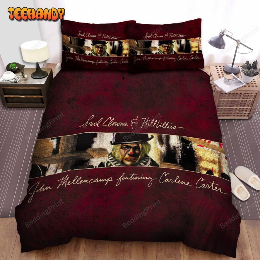 John Mellencamp Album Sad Clowns And Hillbillies Duvet Cover Bedding Sets