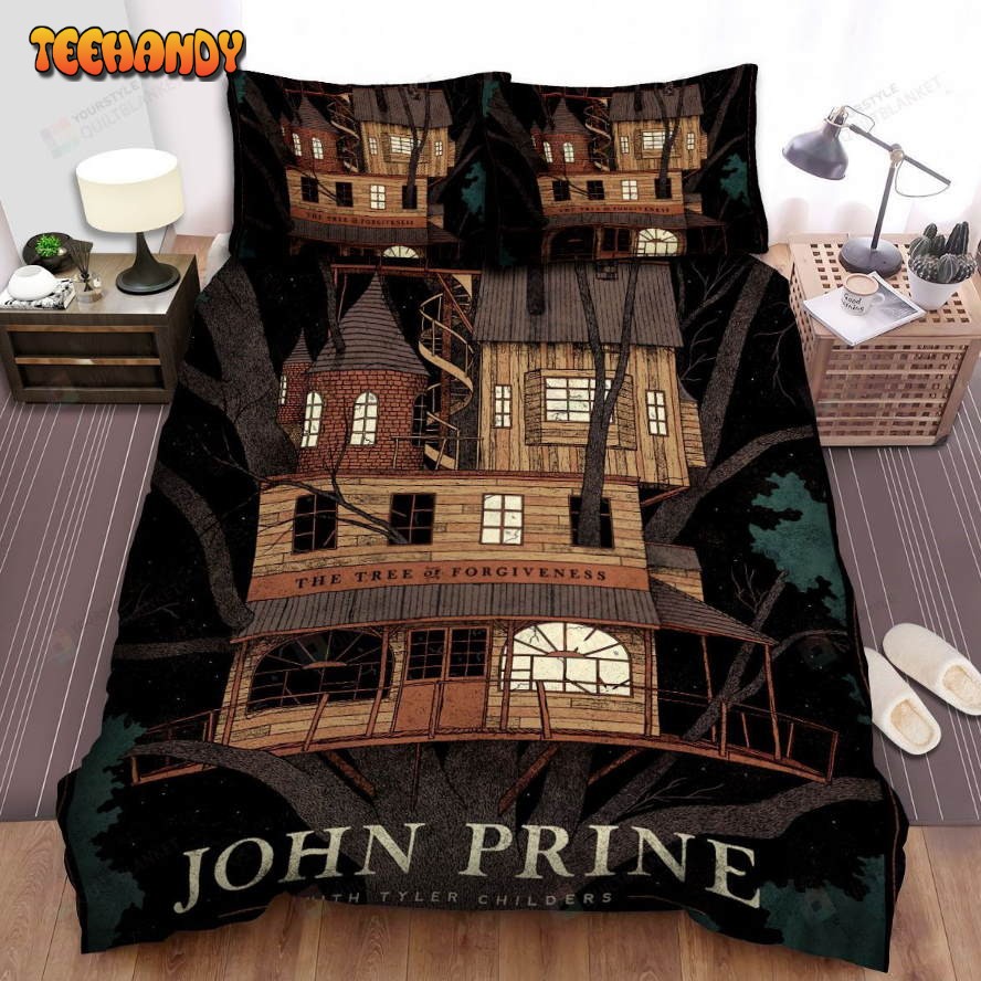 John Prine Poster Art 13 Bed Sheets Spread Comforter Duvet Cover Bedding Sets