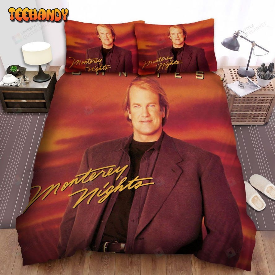 John Tesh Album Cover Monterey Nights Bed Sheets Spread Comforter Duvet Cover Bedding Sets