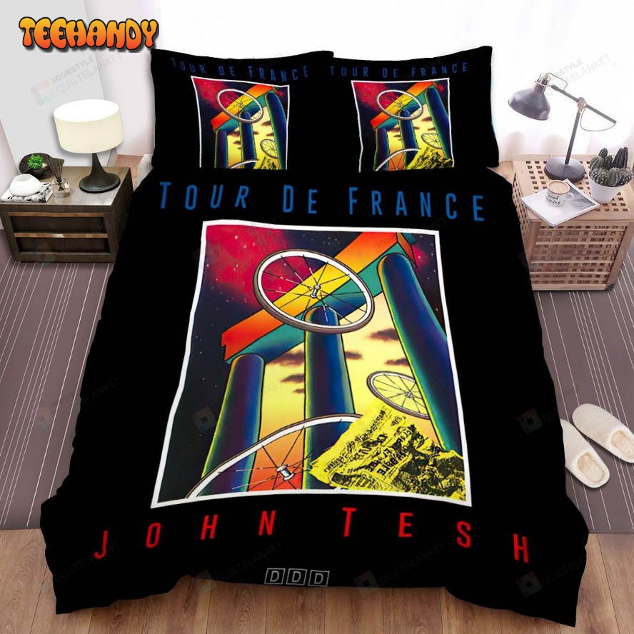 John Tesh Album Cover Tour De France Spread Comforter Bedding Sets