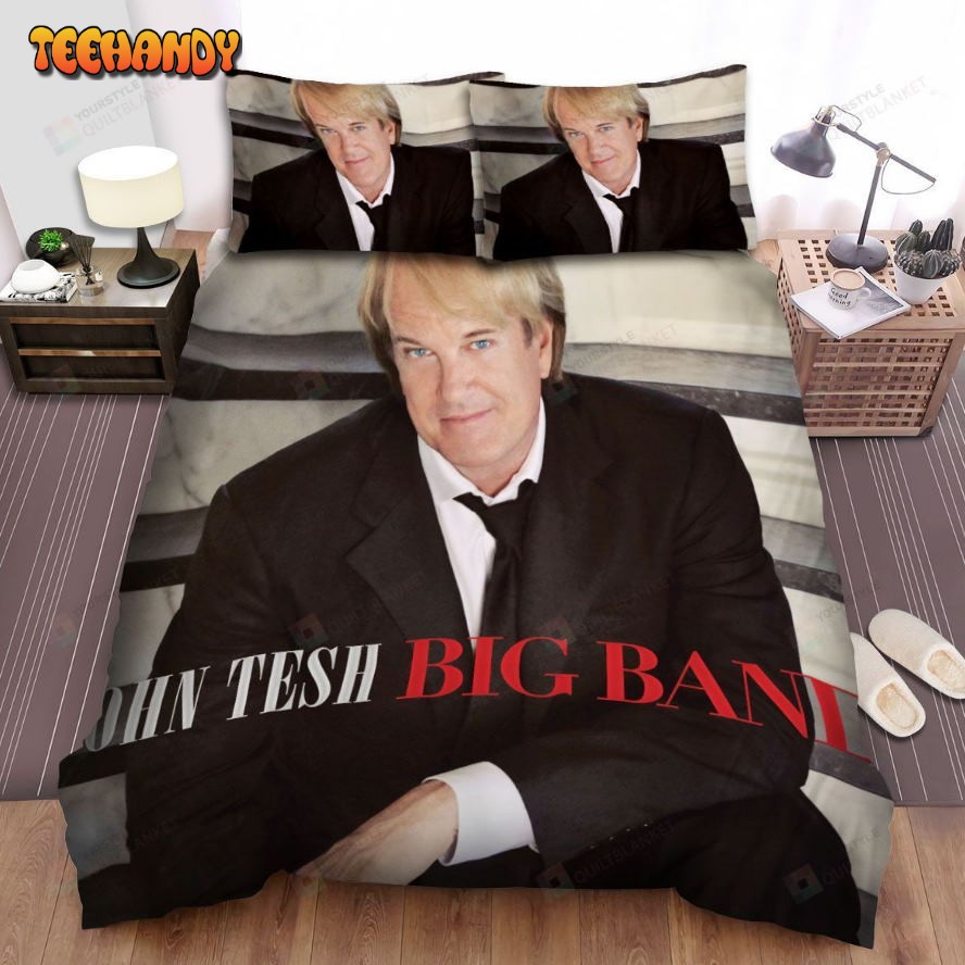 John Tesh Big Band Bed Sheets Spread Comforter Duvet Cover Bedding Sets