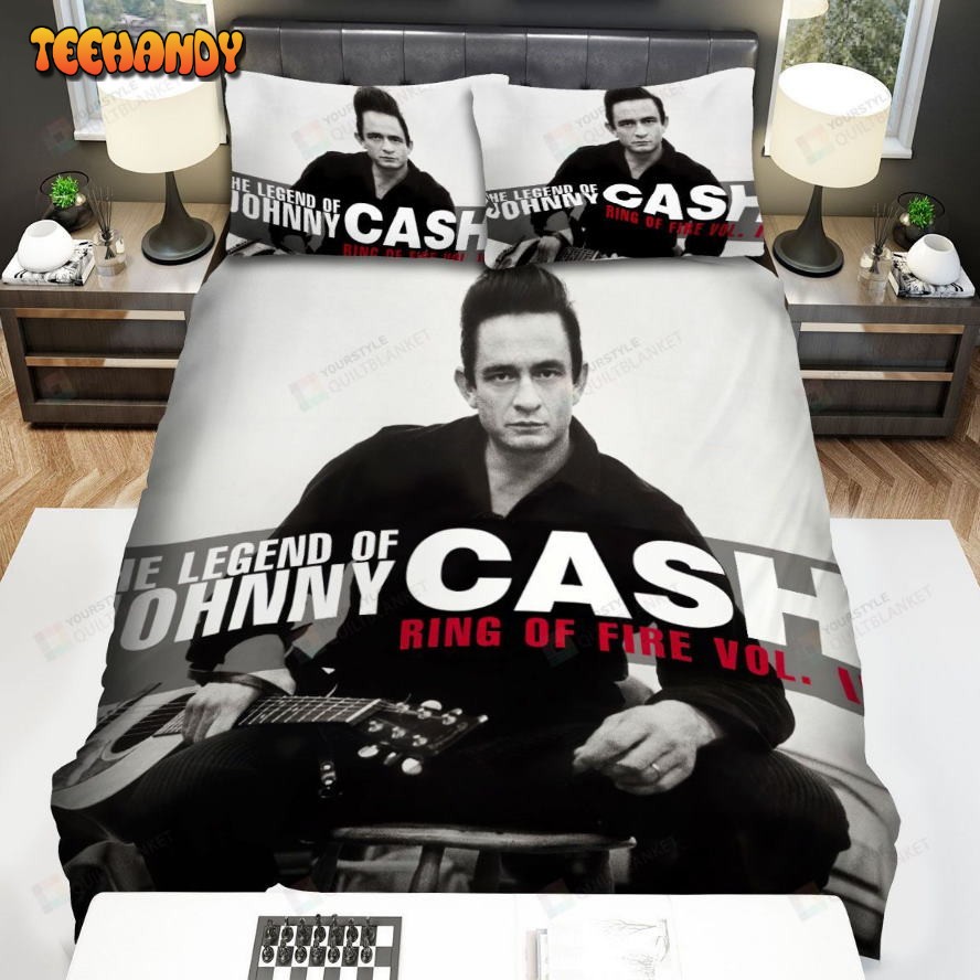 Johnny Cash Ring Of Fire Vol 2 Album Cover Duvet Cover Bedding Sets