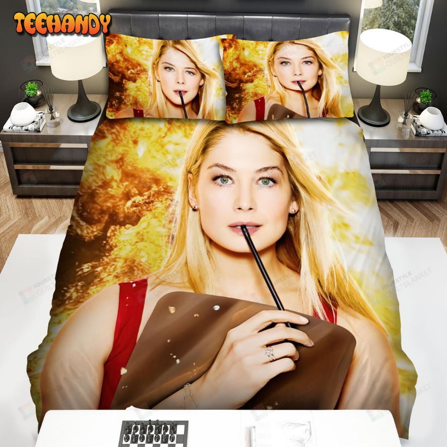 Johnny English Reborn Kate Sumner Poster Duvet Cover Bedding Sets