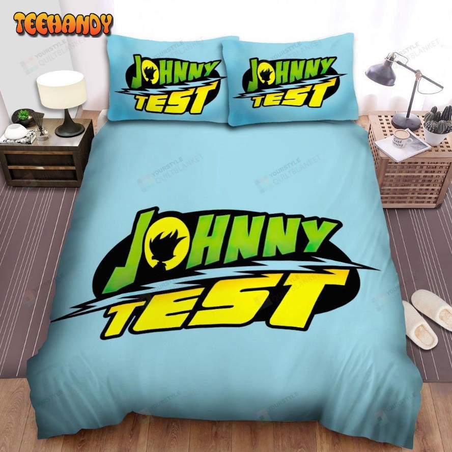 Johnny Test Cartoon Logo Bed Sheets Spread Duvet Cover Bedding Sets