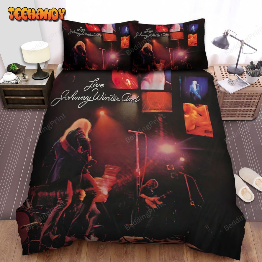 Johnny Winter Live Bed Sheets Duvet Cover Bedding Sets