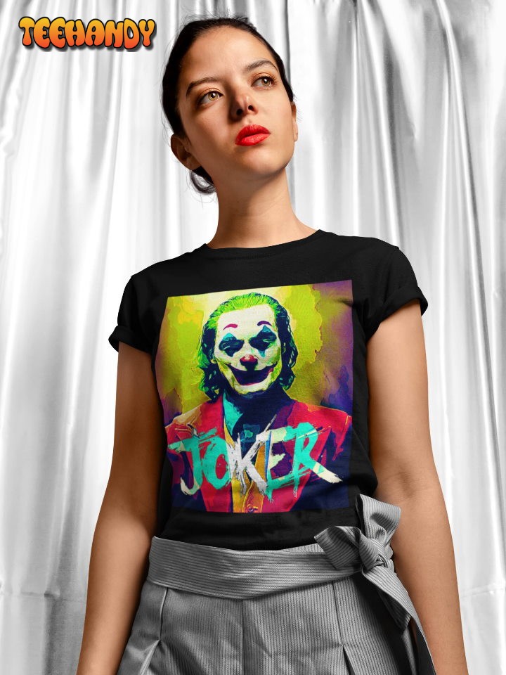 Joker Soft T Shirt, Joker Movie Poster T-Shirt, Joker Fan Art Graphic T Shirt