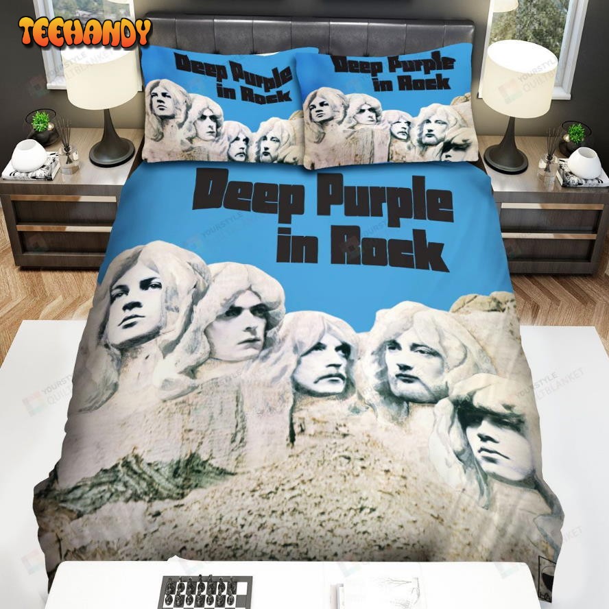 Jon Lord Deep Purple In Rock Album Music Spread Comforter Bedding Sets