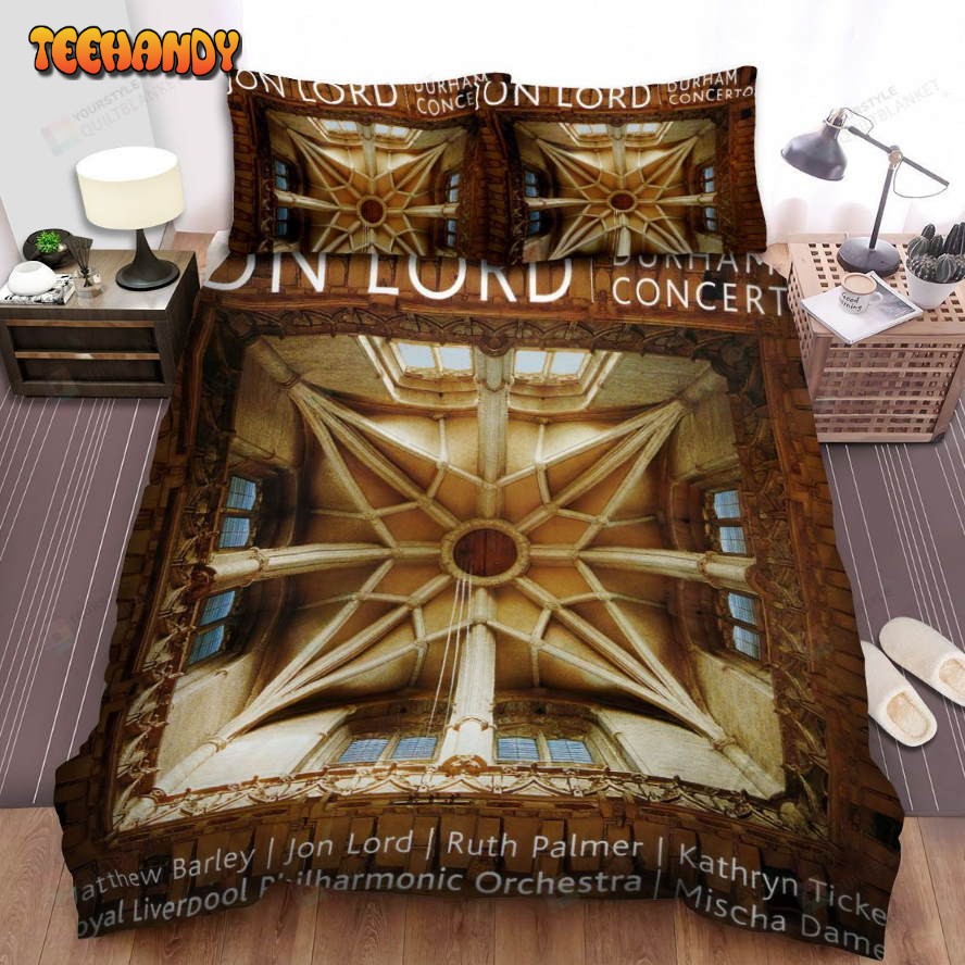 Jon Lord Durham Concerto Album Music Spread Comforter Bedding Sets