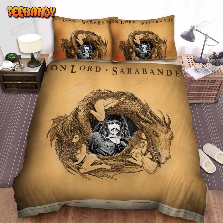 Jon Lord Sarabande Album Music Spread Comforter Bedding Sets