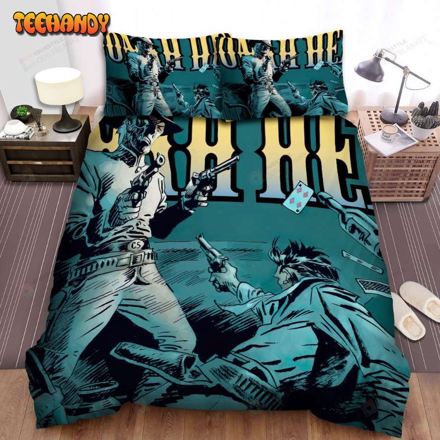 Jonah Hex Movie Illustration Spread Comforter Duvet Cover Bedding Sets