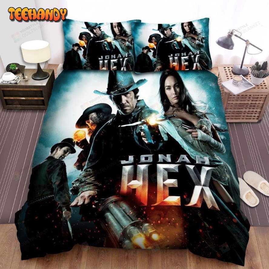 Jonah Hex Movie Poster 1 Spread Comforter Duvet Cover Bedding Sets