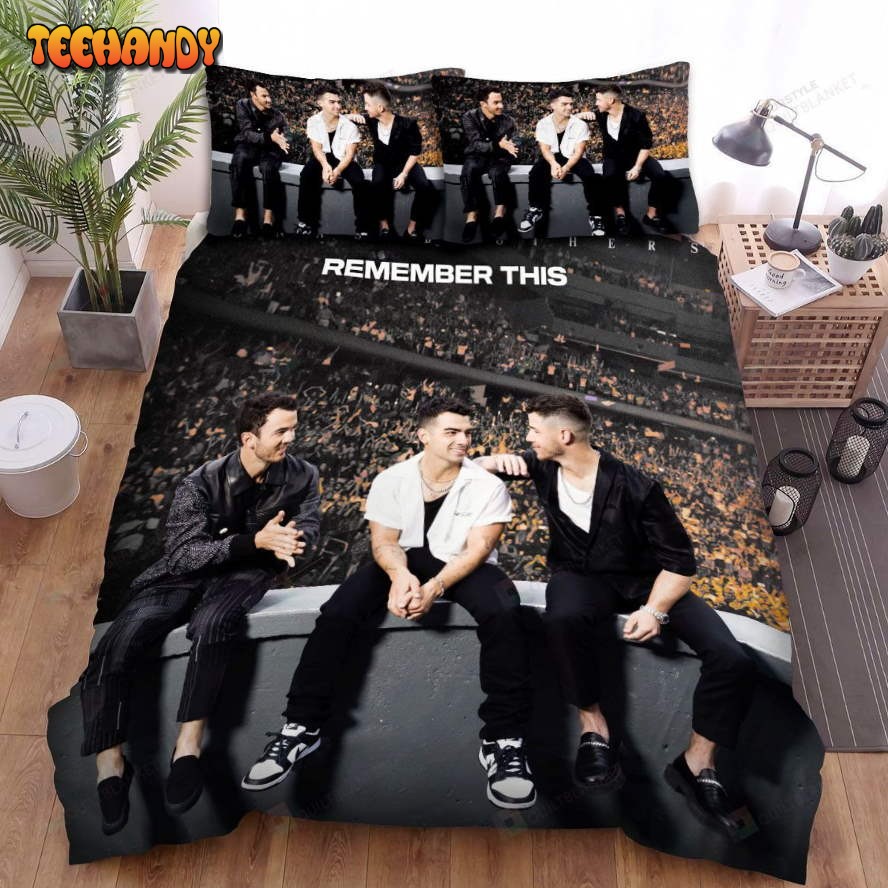 Jonas Brothers Remember This Bed Sheets Duvet Cover Bedding Sets